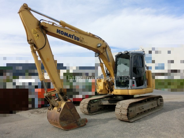 Japan used Excavator Komatsu PC138US-2 for sale