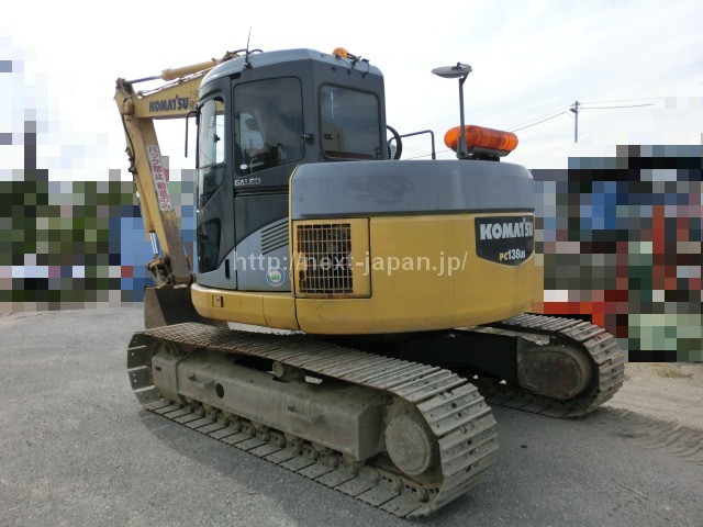 Japan used Excavator Komatsu PC138US-2 for sale