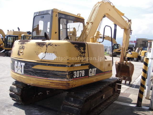 Japan used excavator 307B CAT for sale