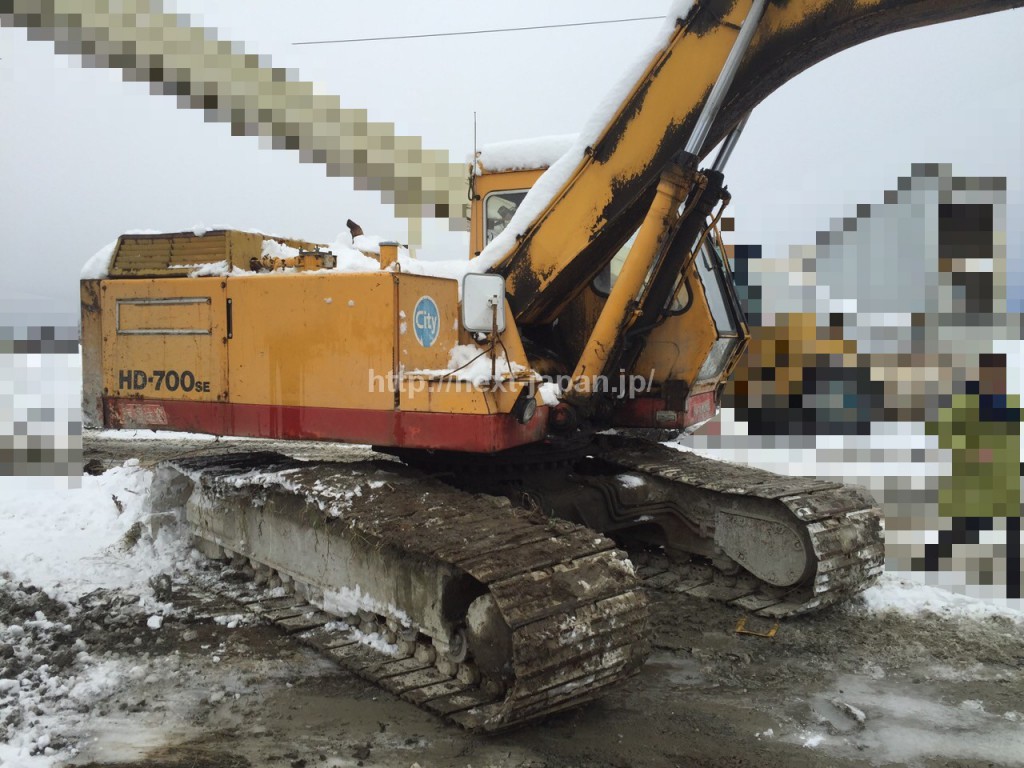 Japan used excavator HD700SE for sale