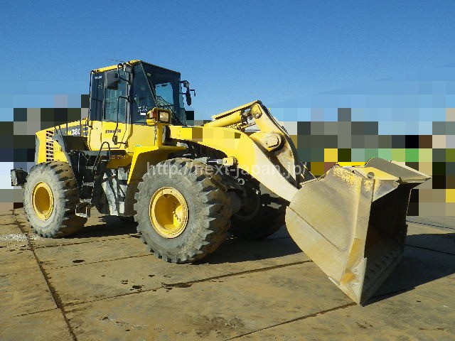 Japan used Wheel loader WA380-6