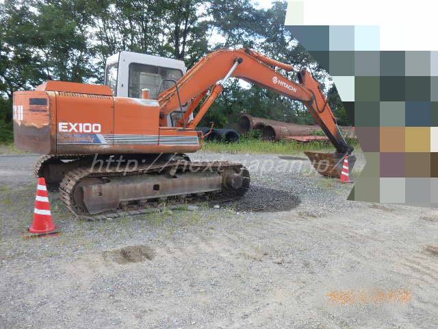 Japan used excavator EX100