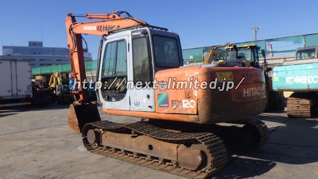 Japan used excavator for sale EX120-5